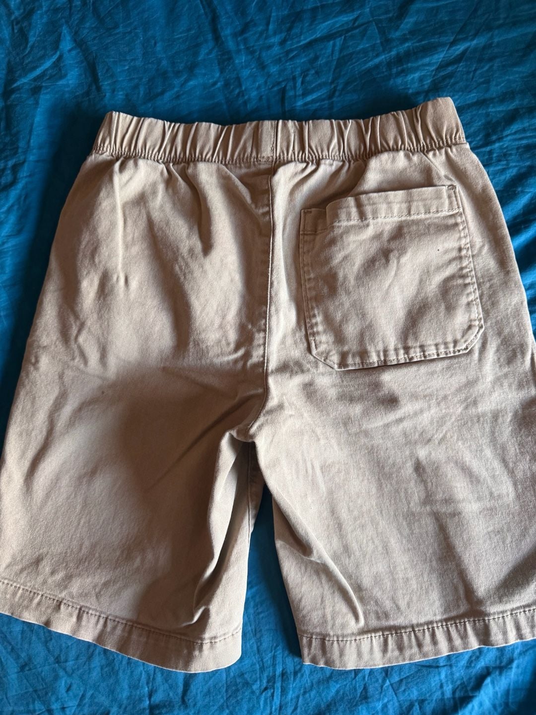Old Navy Boys Khaki Pull-On Shorts Size L (10-12) 4