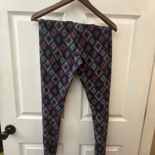 Disney Parks Mickey Mouse Geometric Diamond Print Leggings