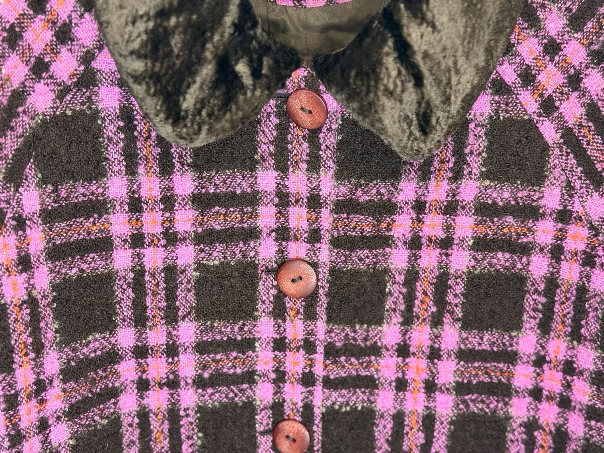 Ribta Oris Vintage Plaid Wool Blend Short Suit Set Size 9 : 90s, clueless 8