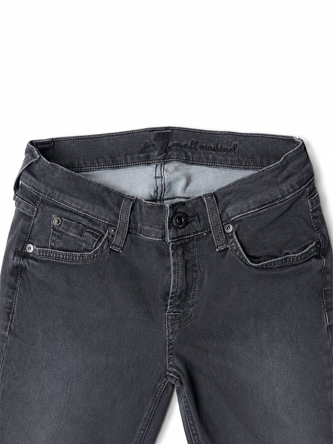 7 For All Mankind Slim Jeans Size 26x31 4