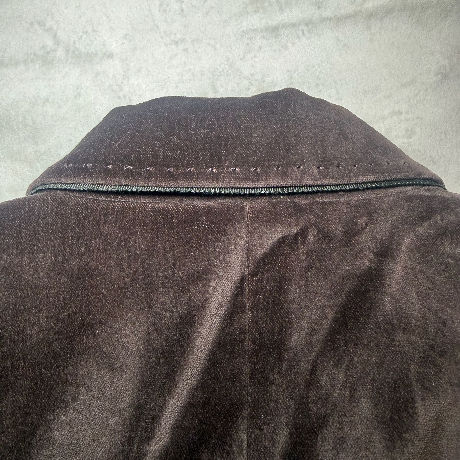100% Cotton Velvet Blazer Size 8 6