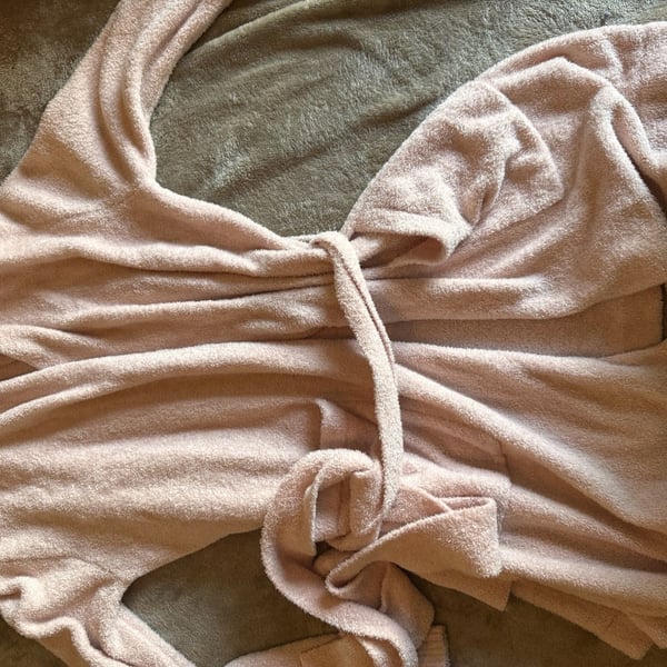 78 & Sunny Plush Robe Size L