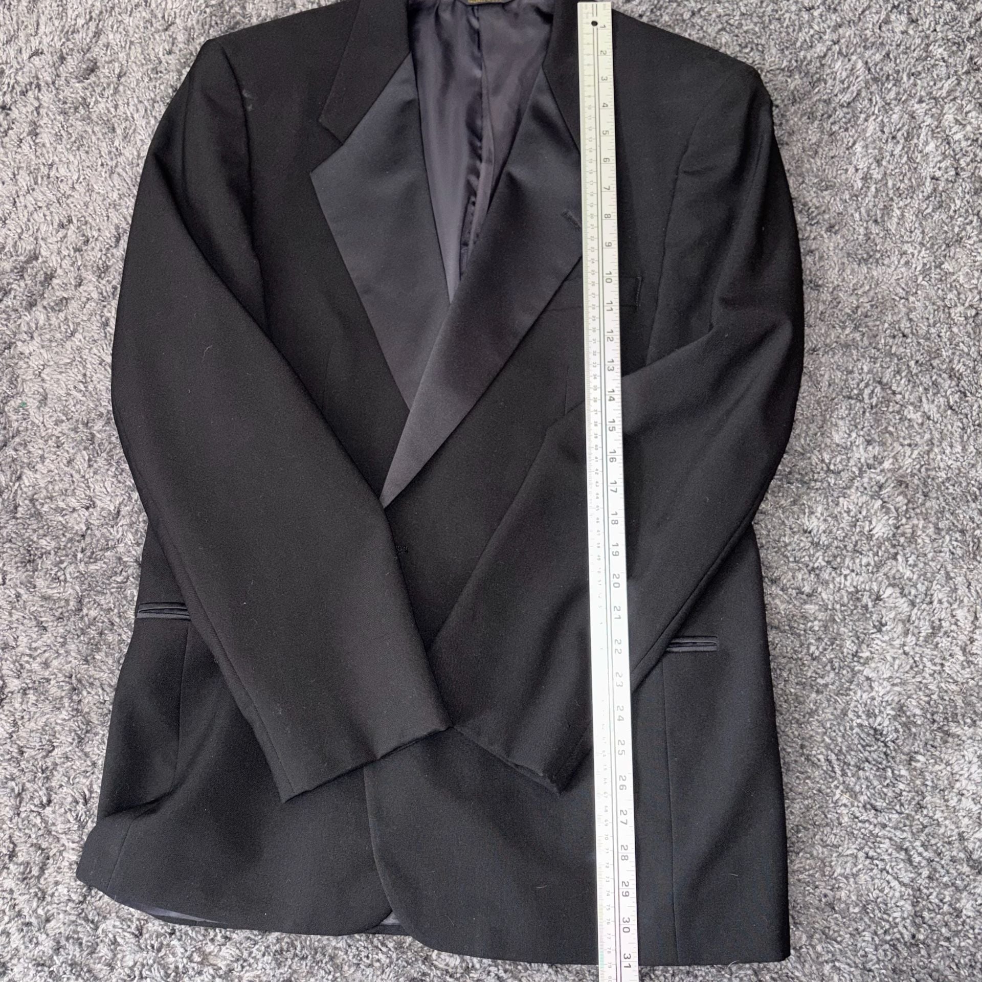 Vintage Yves Saint Laurent Formalwear Tuxedo Suit Set 6