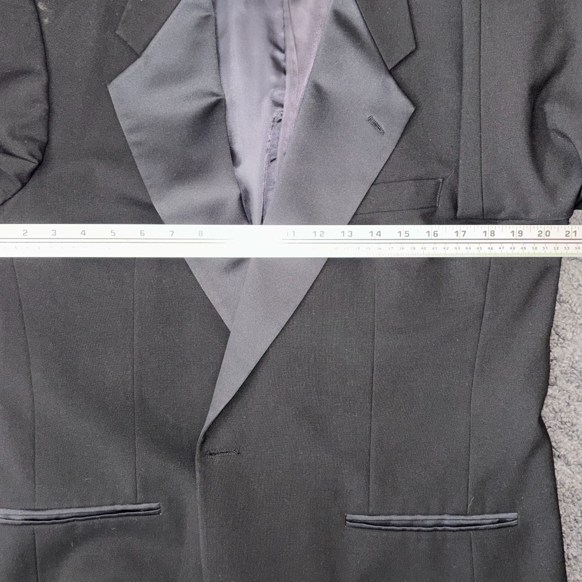 Vintage Yves Saint Laurent Formalwear Tuxedo Suit Set 8