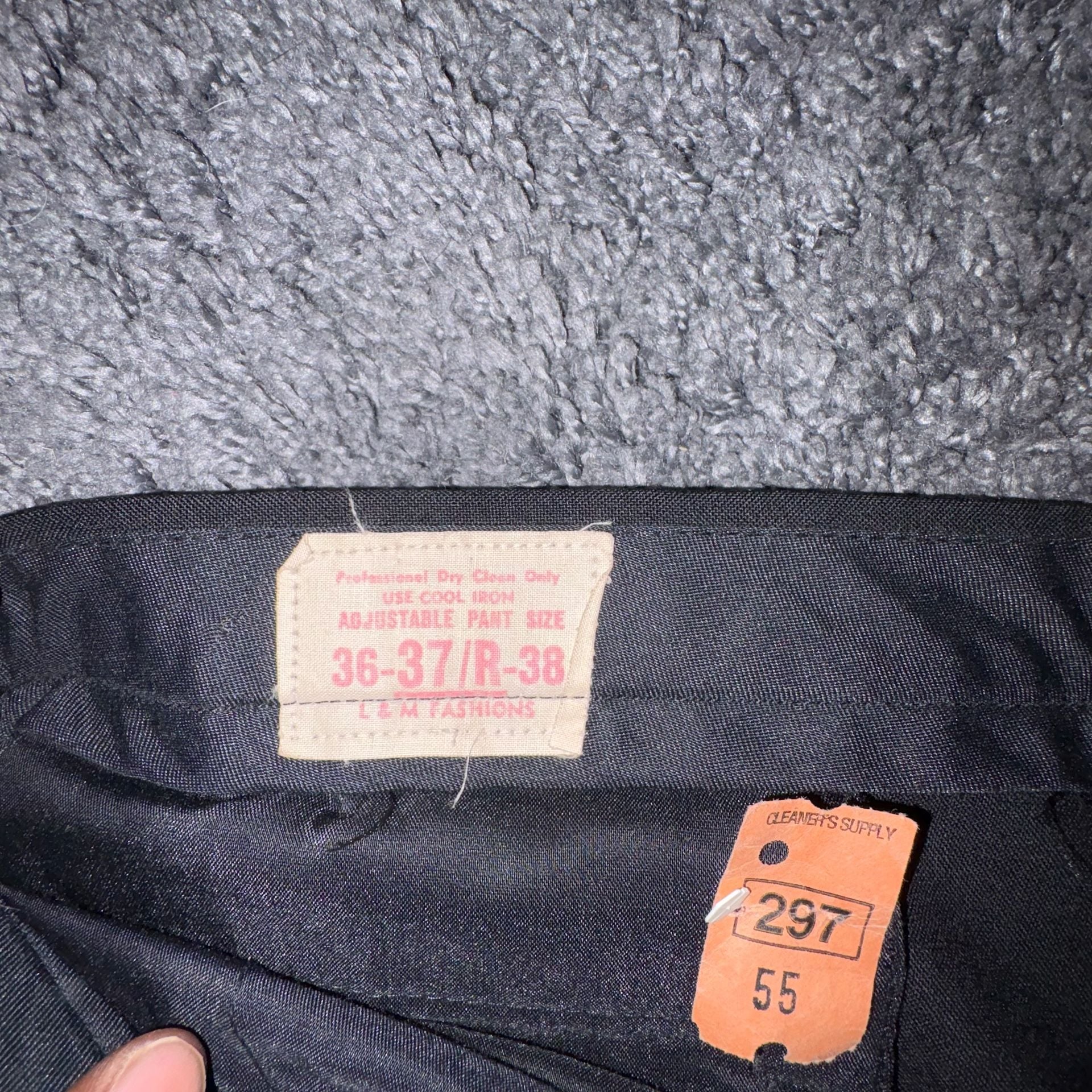 Vintage Yves Saint Laurent Formalwear Tuxedo Suit Set 12