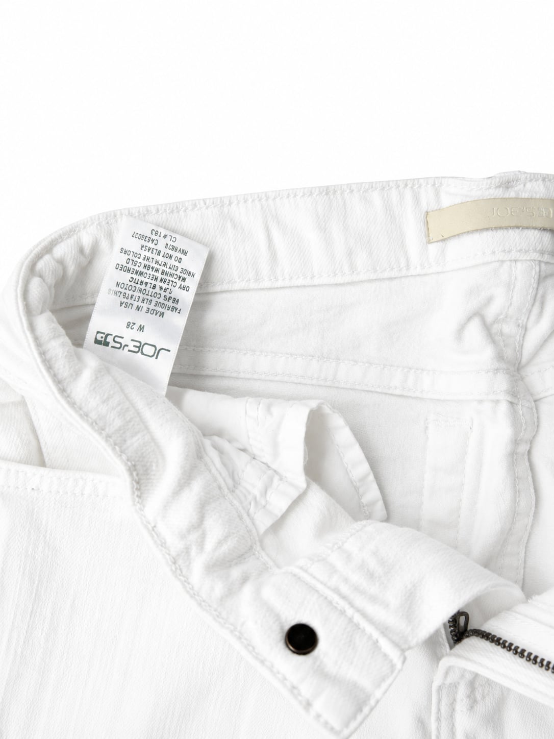 Joe's Jeans White Straight Leg Jeans Size 28 6
