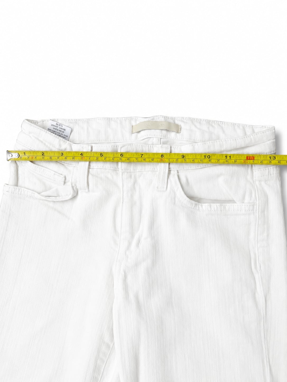 Joe's Jeans White Straight Leg Jeans Size 28 9