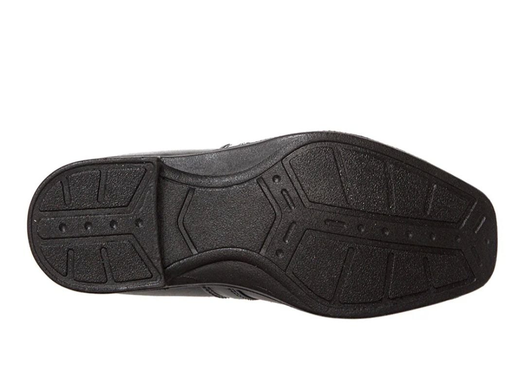 Deer Stags Bold Boys Black Loafers Size 2M 8