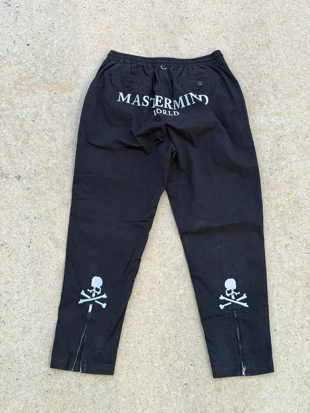 Mastermind World Black Cotton Jogger Pants Size XL 2