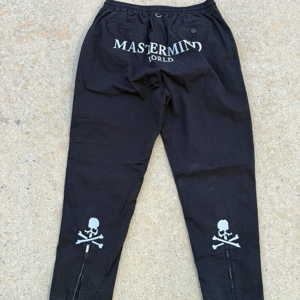 Mastermind World Black Cotton Jogger Pants Size XL