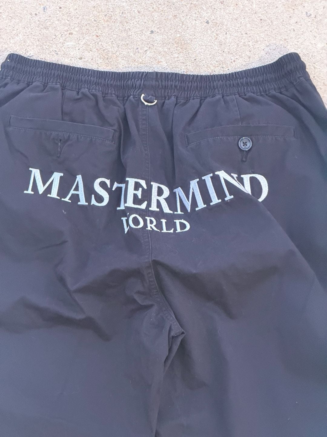 Mastermind World Black Cotton Jogger Pants Size XL 17