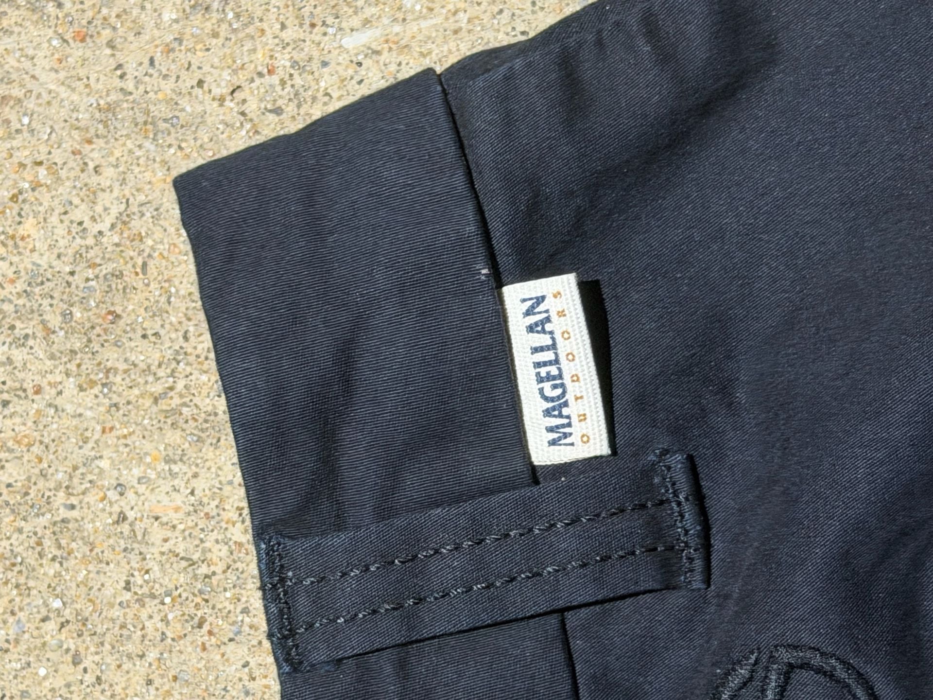 Magellan Outdoors Black Cotton Blend Shorts Size 16 6