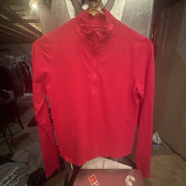 Fabletics 1/4 Zip Long Sleeve Athletic Pullover