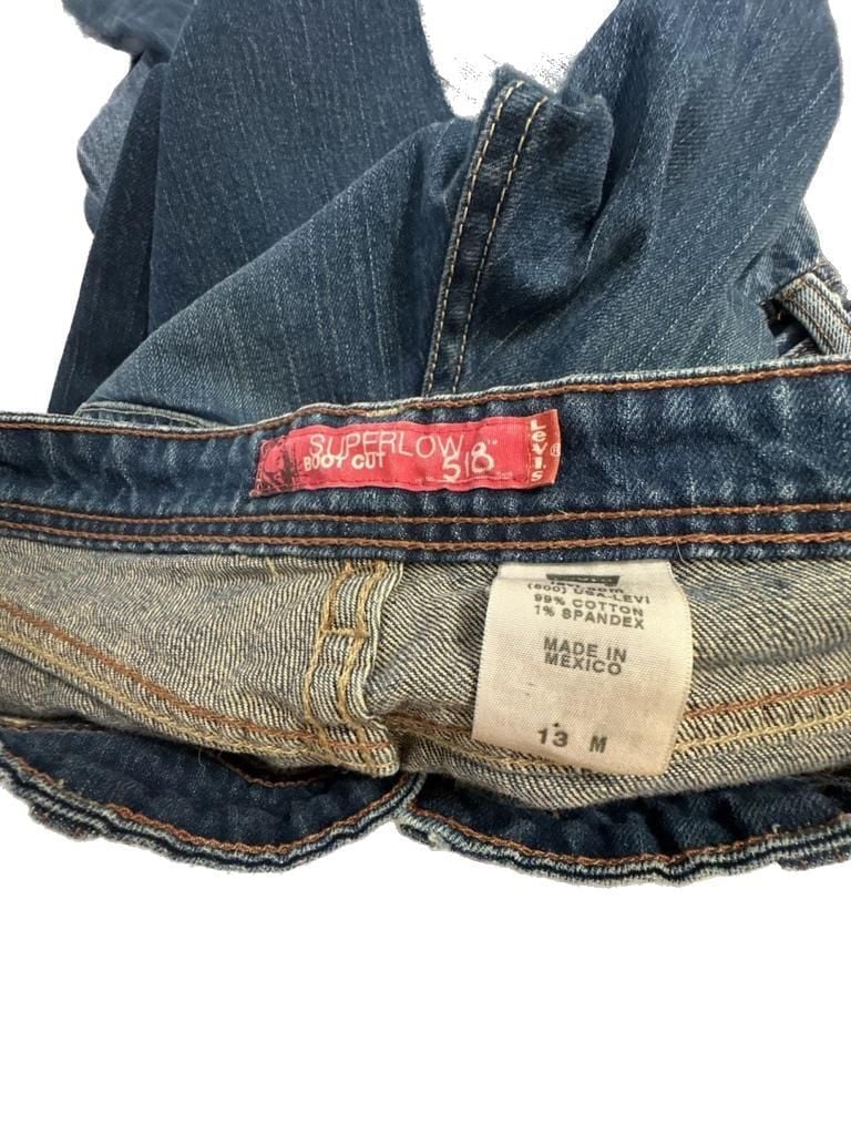 Levi's 518 Superlow Boot Cut Jeans Size 13 M
31x32 3