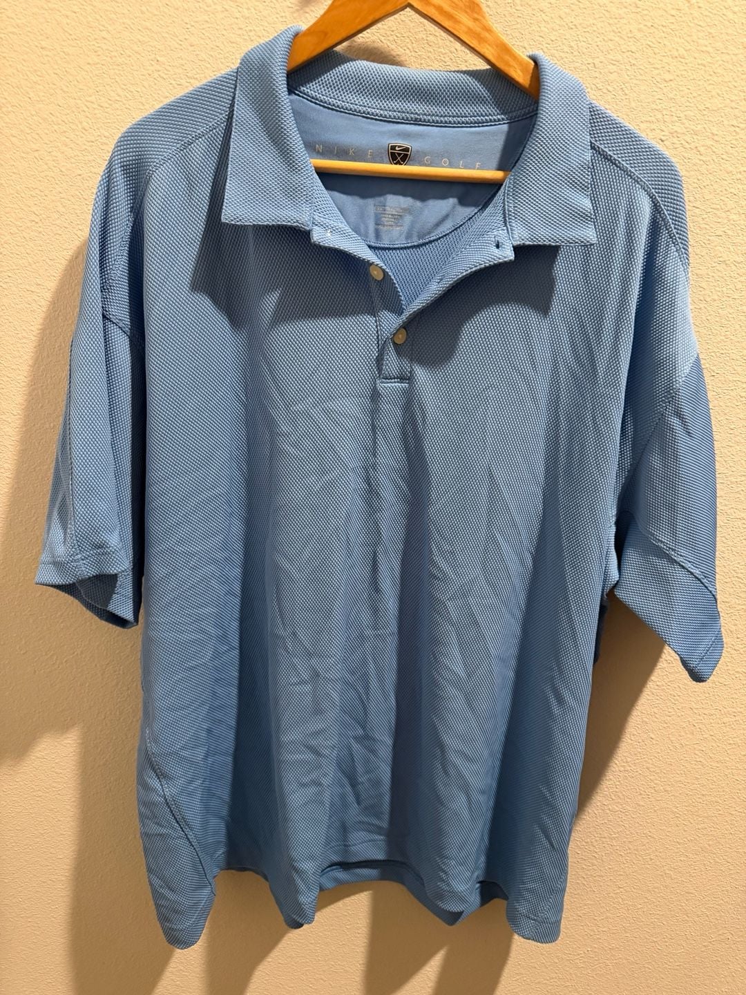 Nike Golf Sphere Dry Polo Shirt Light Blue XXL 2