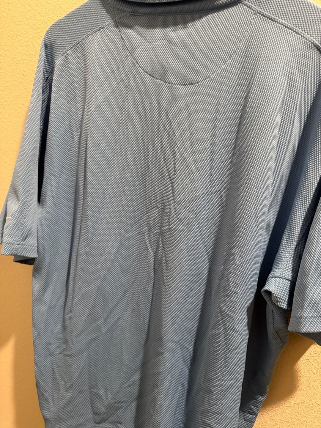 Nike Golf Sphere Dry Polo Shirt Light Blue XXL 8
