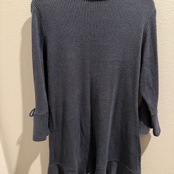LC Lauren Conrad Ribbed Mock Neck Sweater Dress Size XL