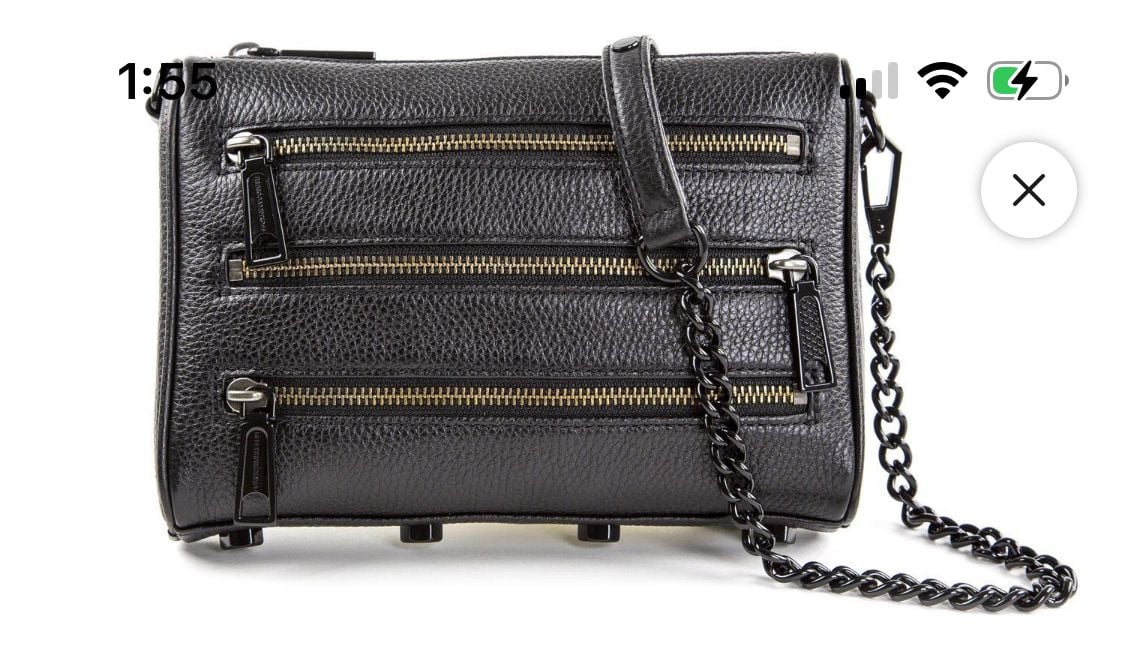Rebecca Minkoff Mini M.A.C. Crossbody Bag Black 5