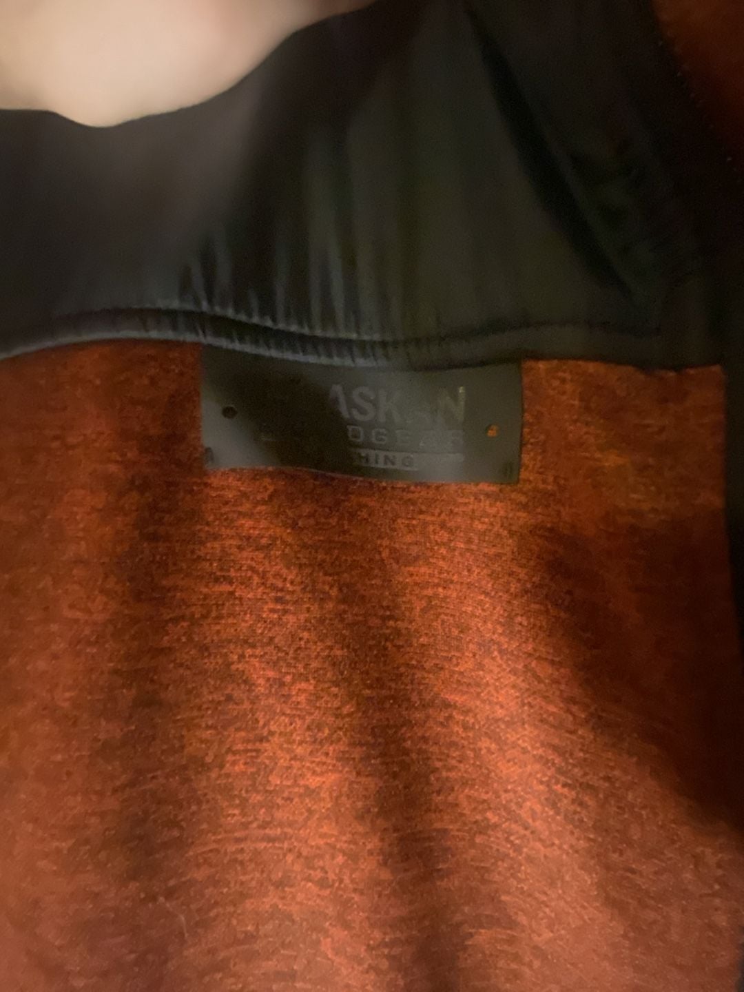 Alaskan Hardgear AKHG Men’s 3XL Fleece Vest Orange Black Full Zip Anti-Snag 3