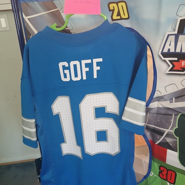 Detroit Lions Jared Goff NFL Jersey Size S