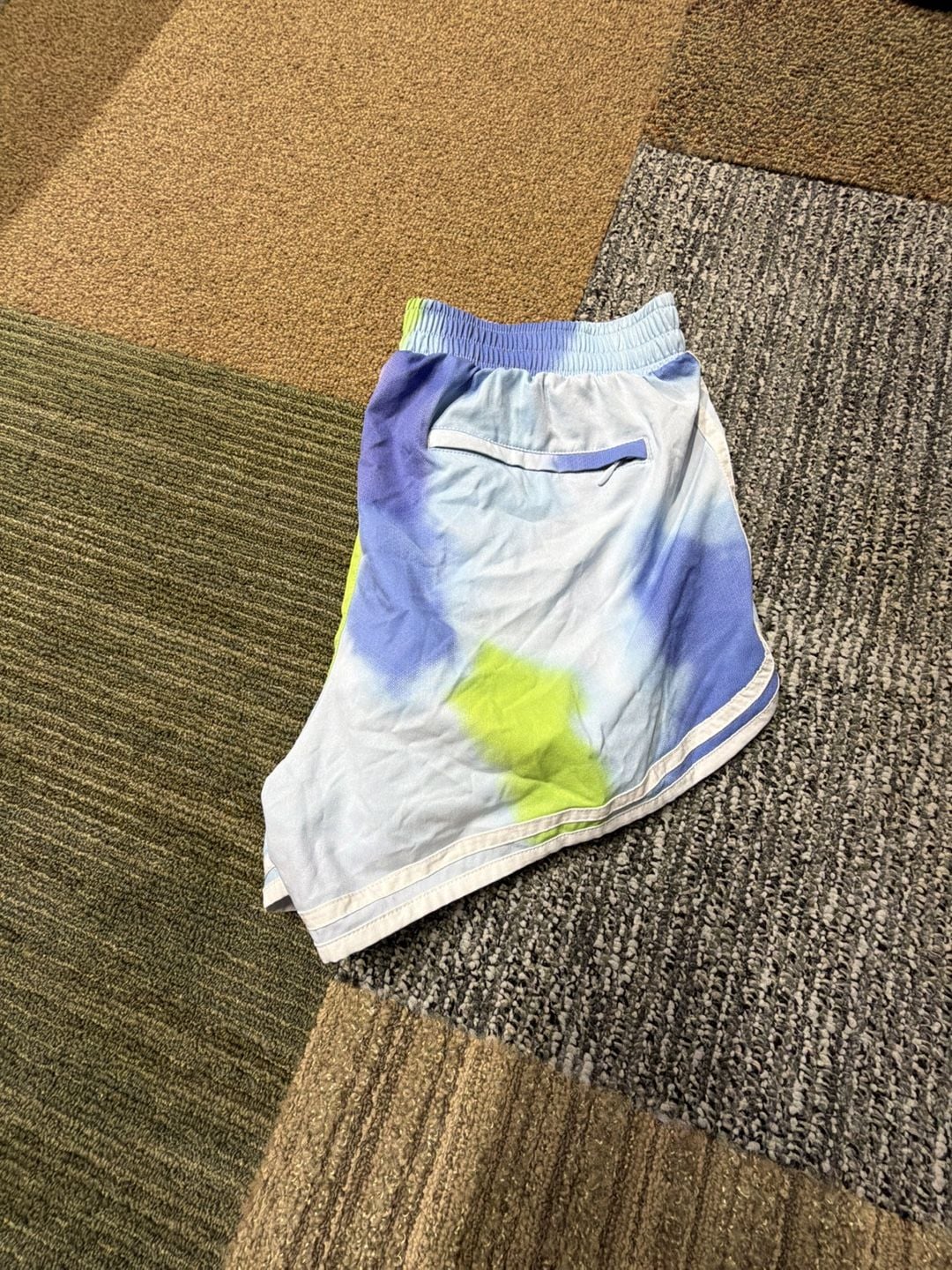 Champion Women's Tie-Dye Athletic Running Shorts Size M 3