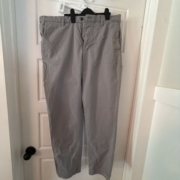 Banana Republic Lived-In Chino Skinny Fit Pants 35x34