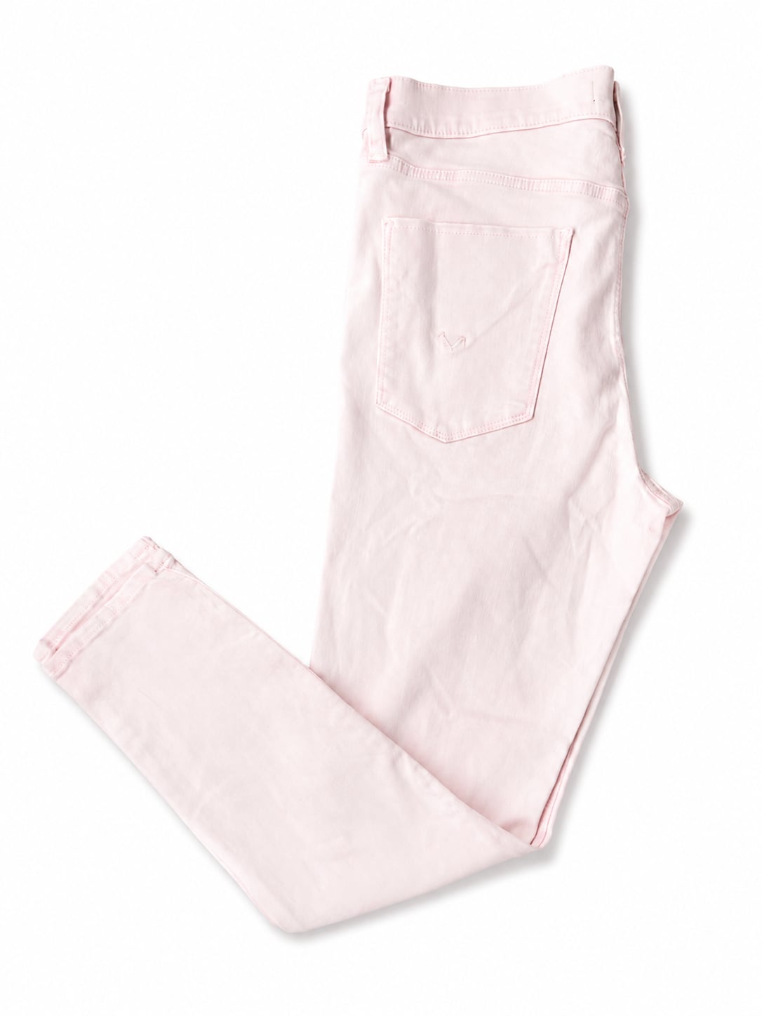 Hudson Los Angeles Women's Pink Skinny Jeans Size 31x28 2