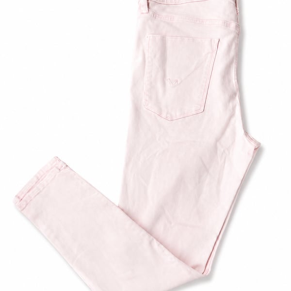 Hudson Los Angeles Women's Pink Skinny Jeans Size 31x28