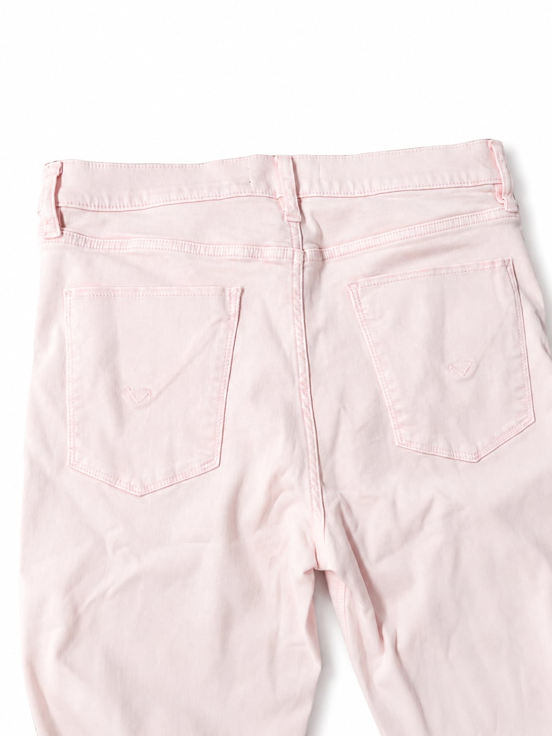 Hudson Los Angeles Women's Pink Skinny Jeans Size 31x28 7