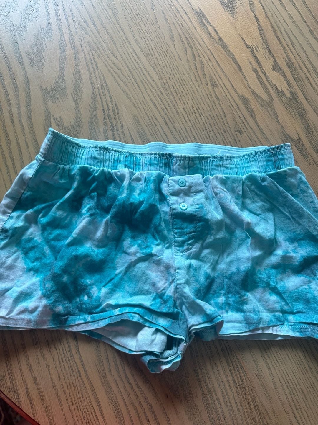 Victoria's Secret PINK Tie-Dye Sleepwear Boxer Shorts XS 1