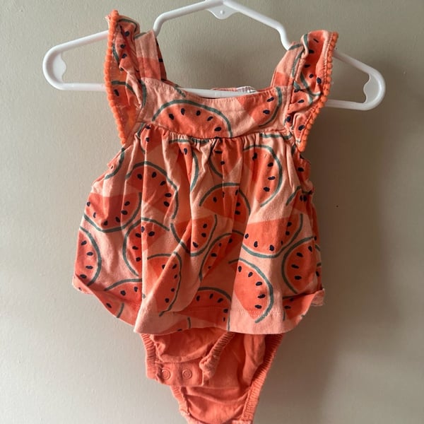 Summer Watermelon Romper