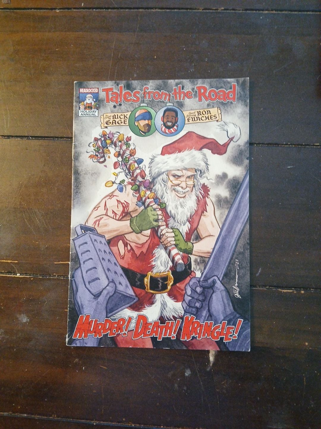 Headlocked: Tales From The Road Holiday Annual - Murder! Death!Comic Book 1