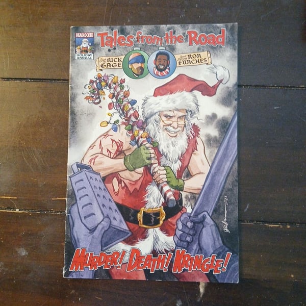 Headlocked: Tales From The Road Holiday Annual - Murder! Death!Comic Book