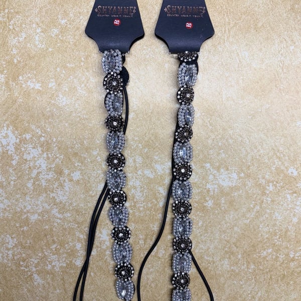 Shyanne Beaded Rhinestone Head Jewelry Straps