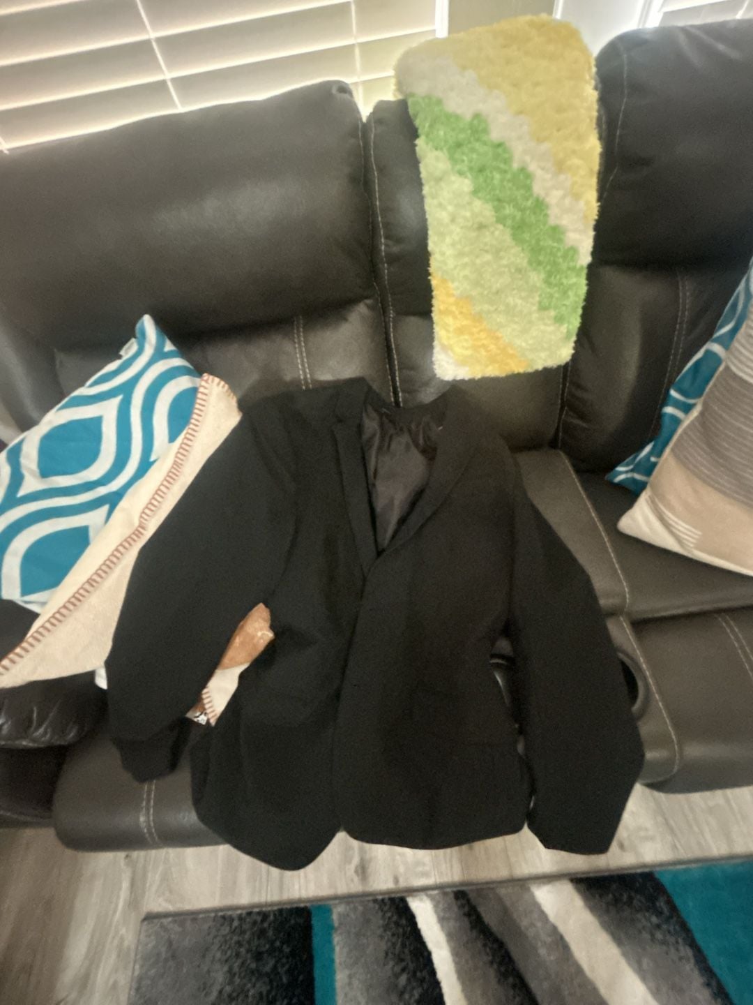 H&M Black Slim Fit Blazer 1