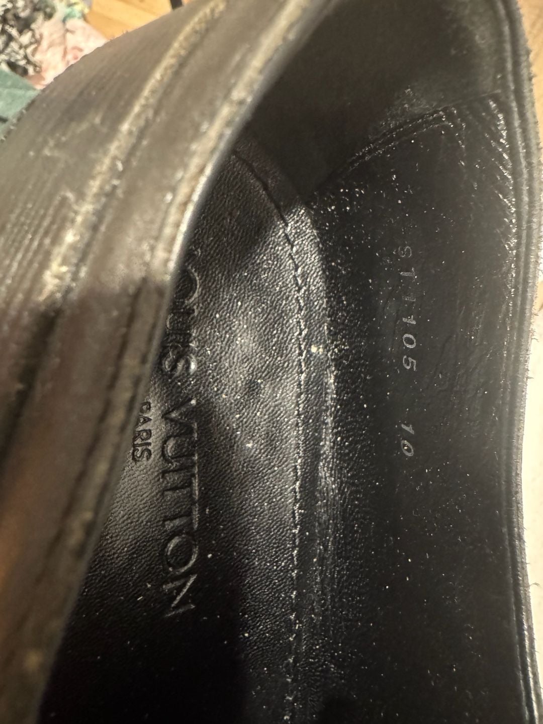 Louis Vuitton Epi Leather Derby Shoes Size 10 5
