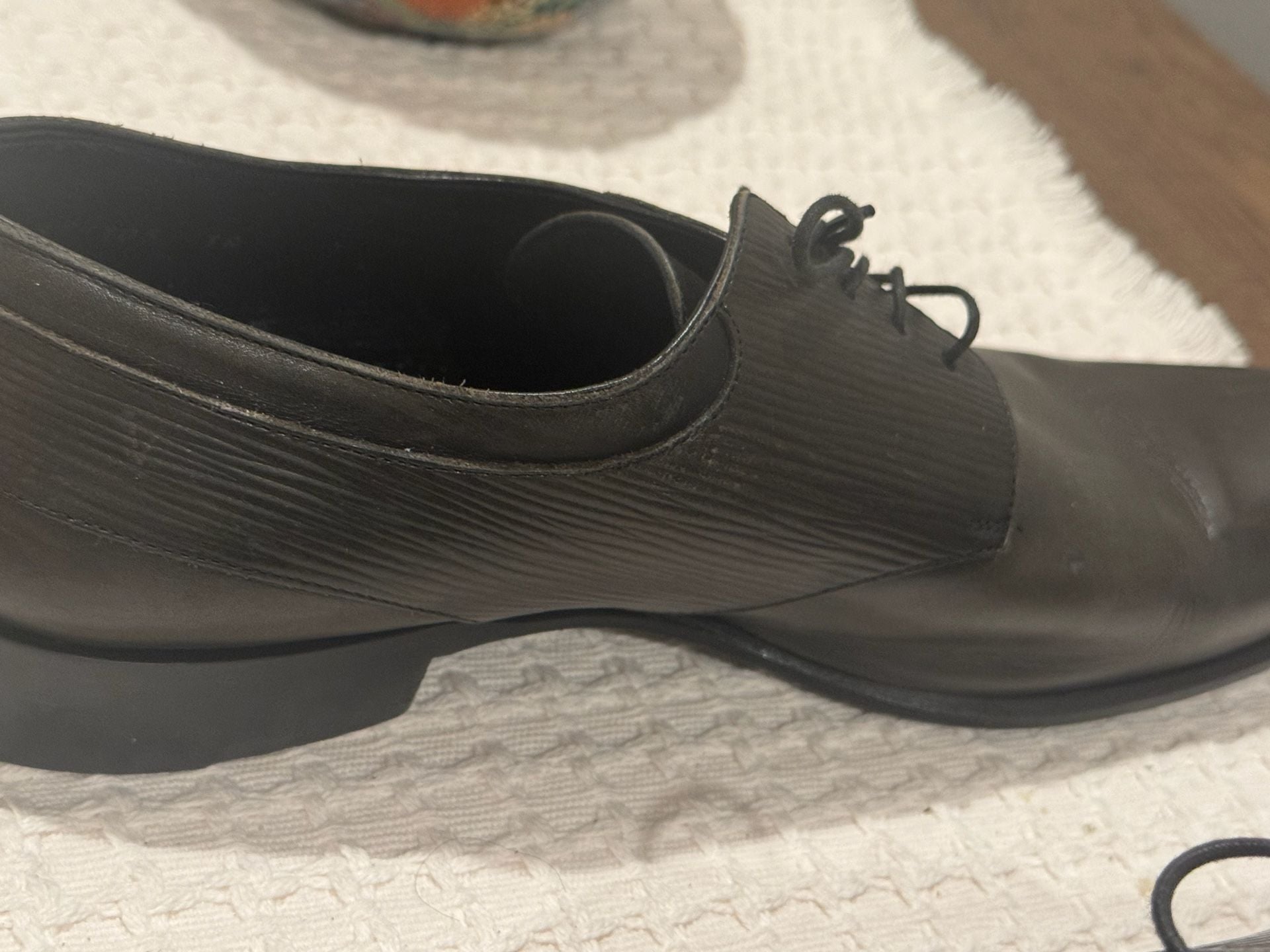 Louis Vuitton Epi Leather Derby Shoes Size 10 8