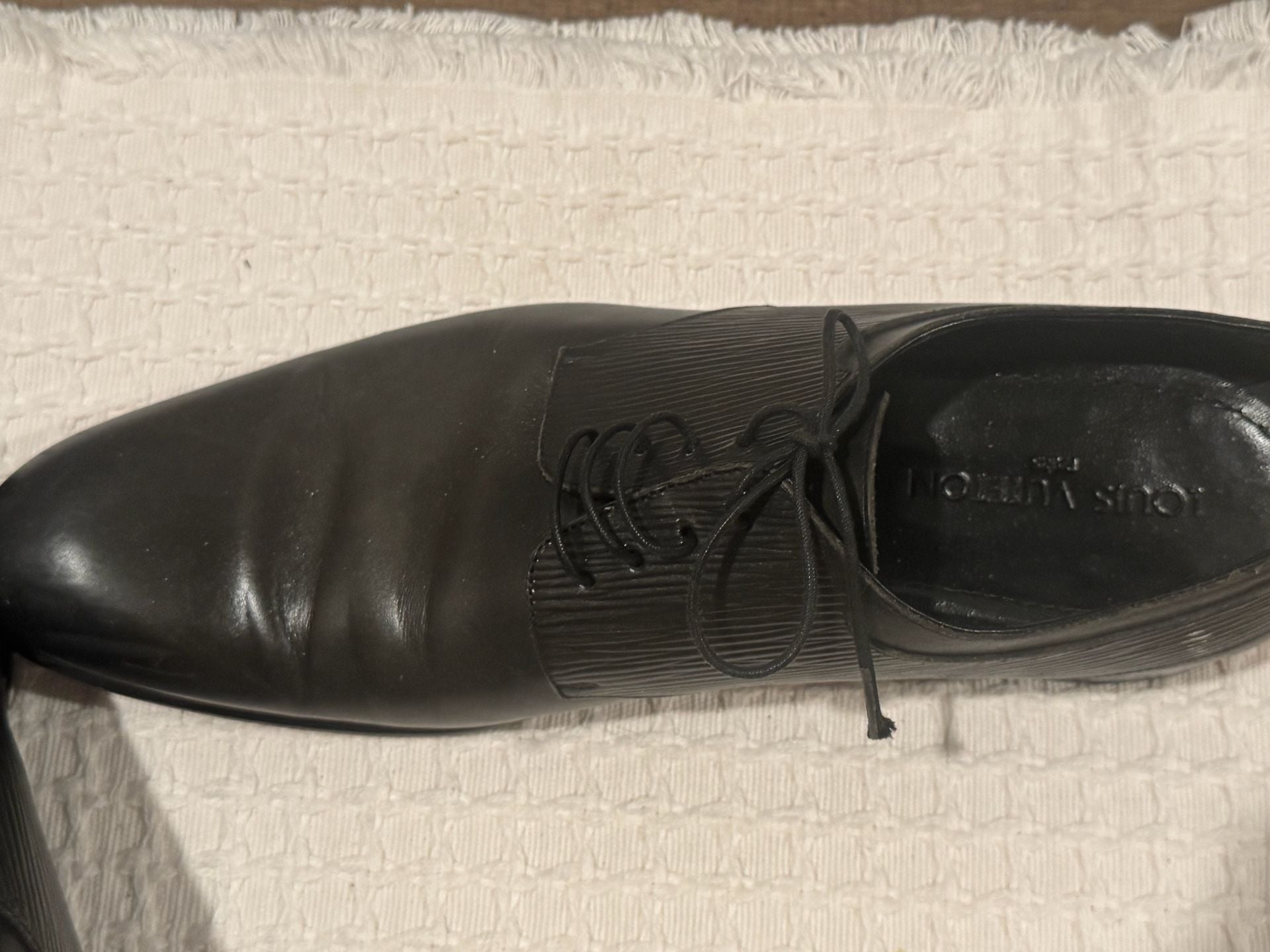 Louis Vuitton Epi Leather Derby Shoes Size 10 10