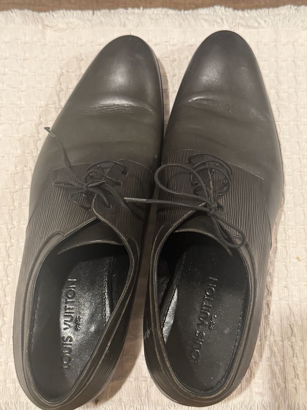 Louis Vuitton Epi Leather Derby Shoes Size 10 12