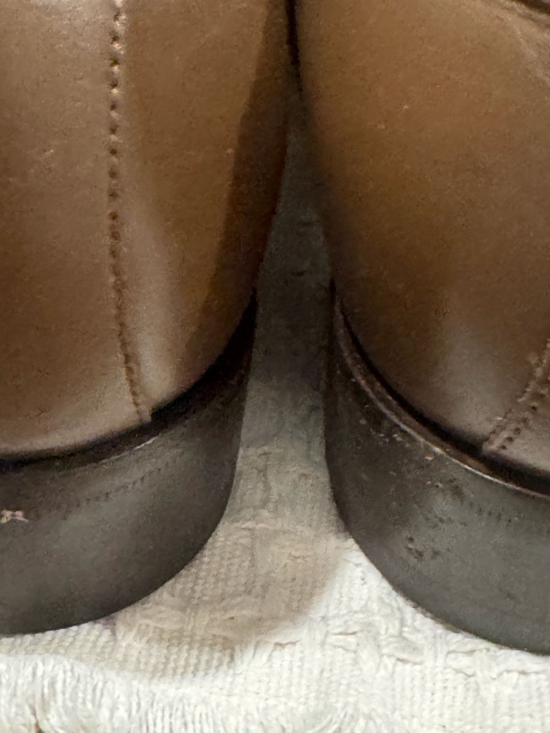 Gucci Brown Leather Horsebit Loafers Size 11 6