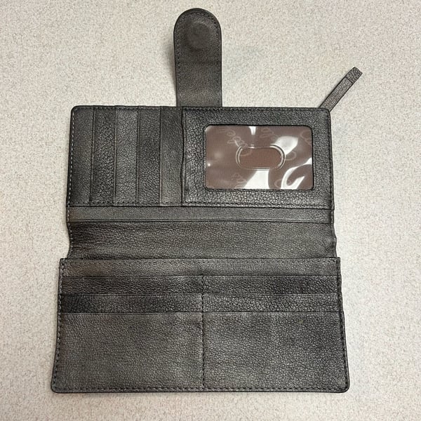 Cabela's 30-30 Win Metallic Leather Trifold Wallet