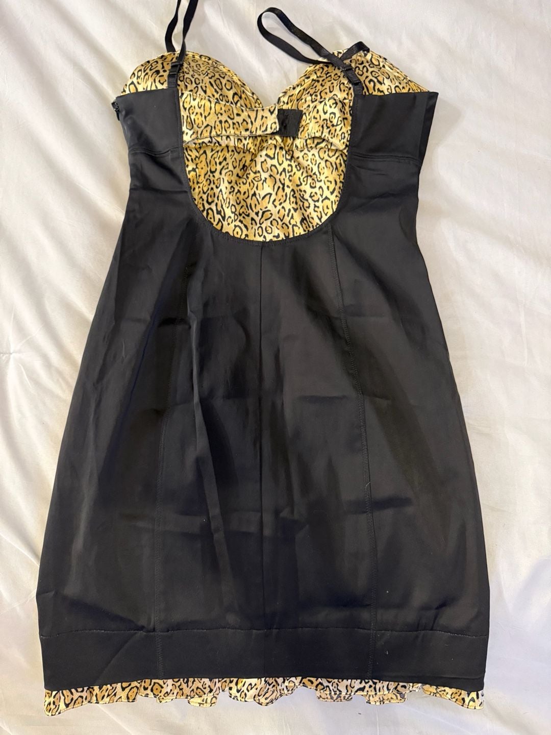 Guess Authentic Brand Stretch Leopard Print Bustier Mini Dress Size 3
Z09JC 4