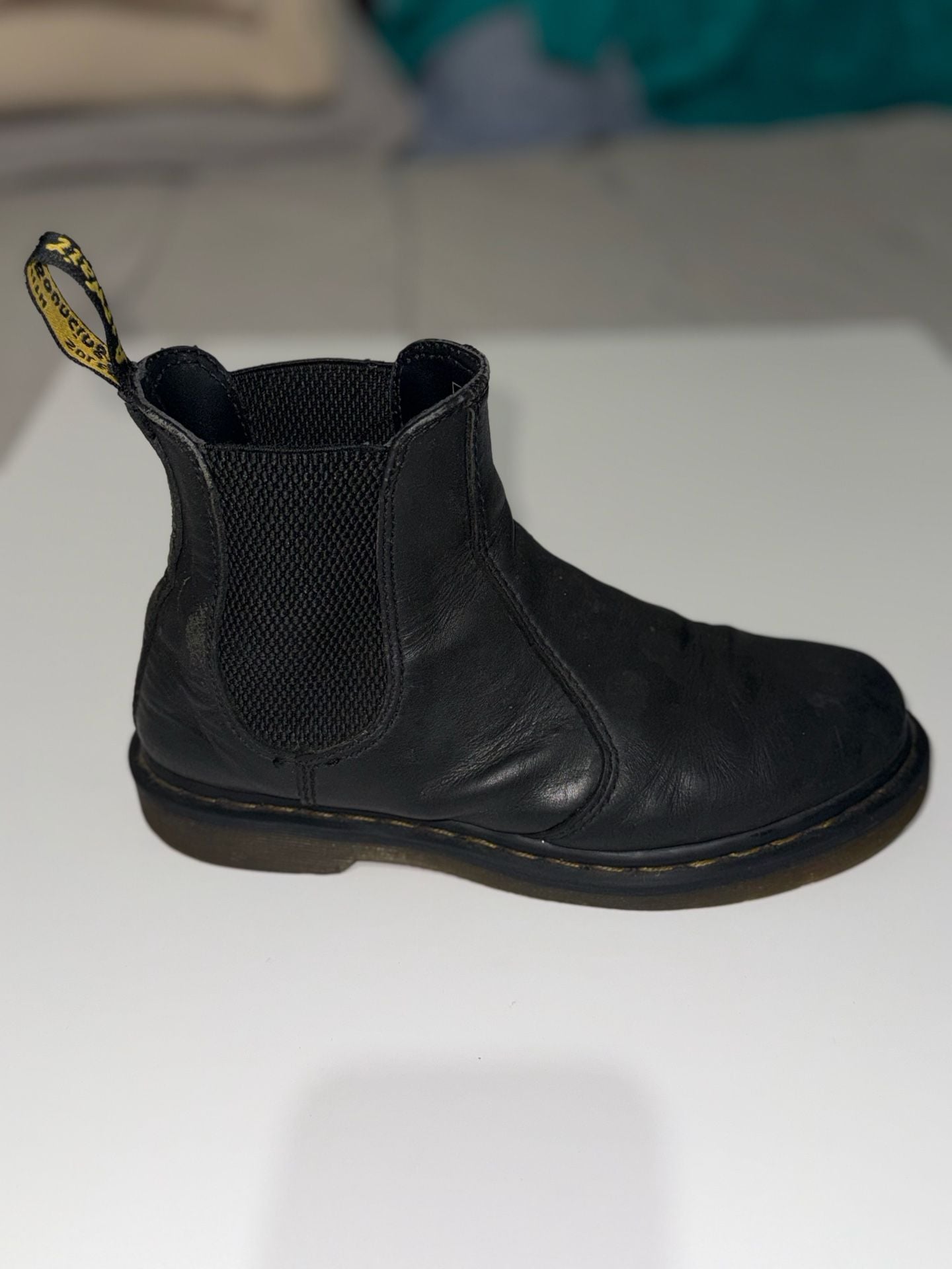 Dr. Martens 2976 Chelsea Boots Black Leather Size US 7 L 4