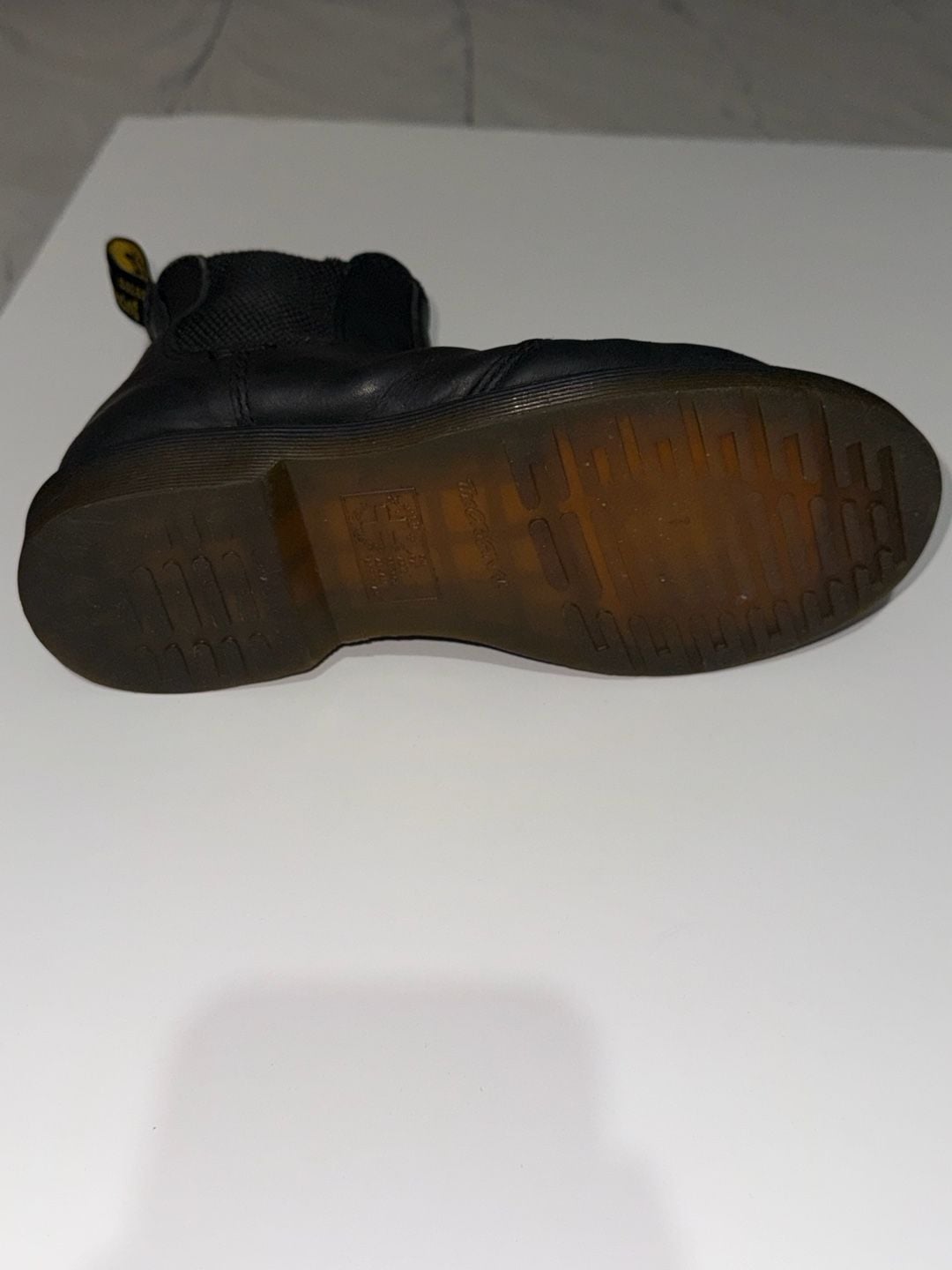 Dr. Martens 2976 Chelsea Boots Black Leather Size US 7 L 10