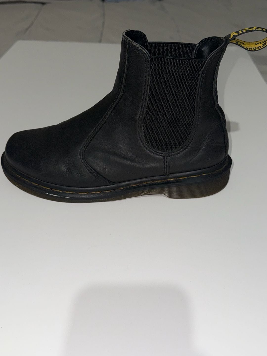 Dr. Martens 2976 Chelsea Boots Black Leather Size US 7 L 11