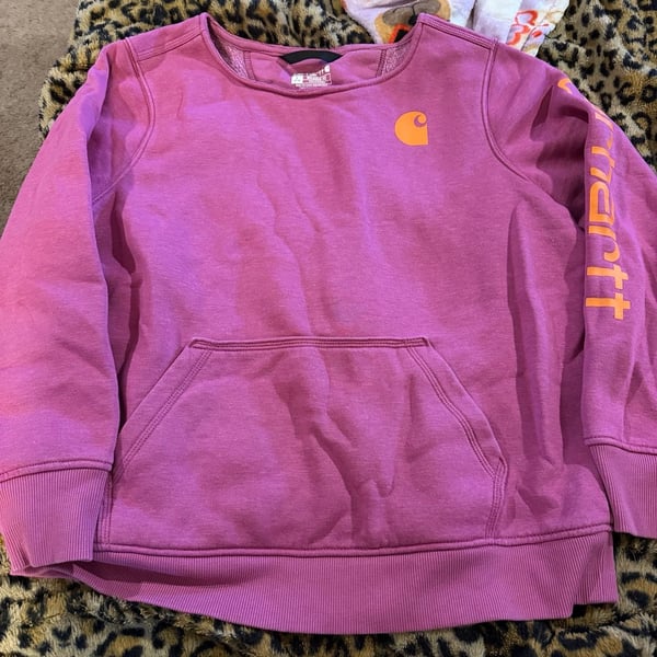 Carhartt Relaxed Fit Pullover Sweatshirt Size L (12-14)