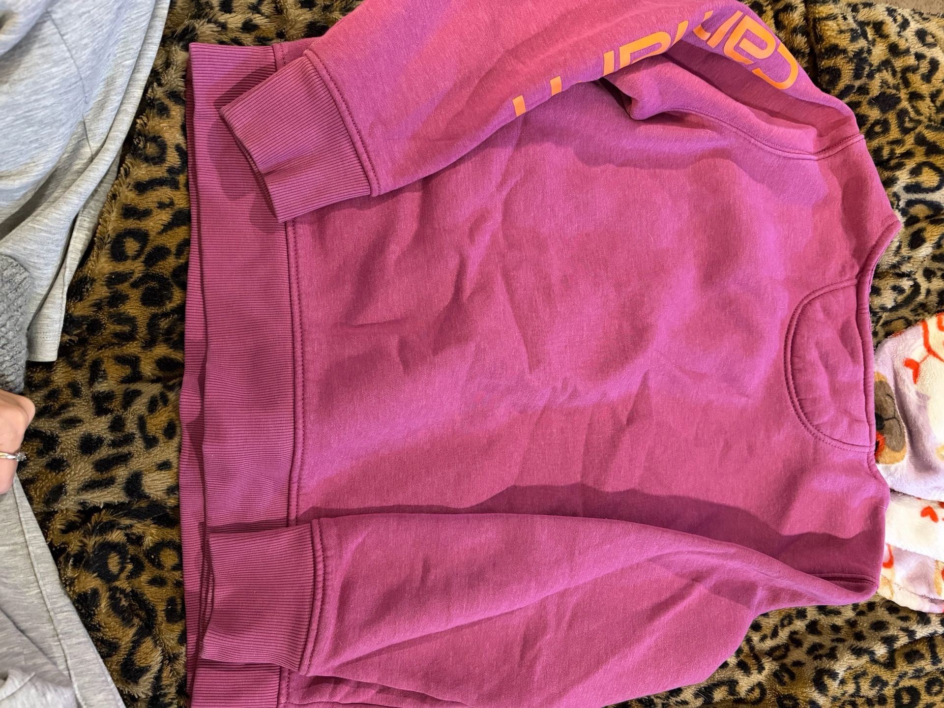 Carhartt Relaxed Fit Pullover Sweatshirt Size L (12-14) 7