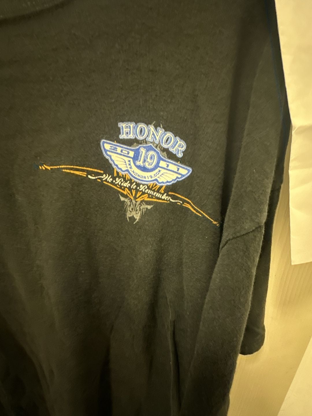 Dallas County Sheriff's Department Honor 19 Car & Motorcycle Show T-Shirt 3
