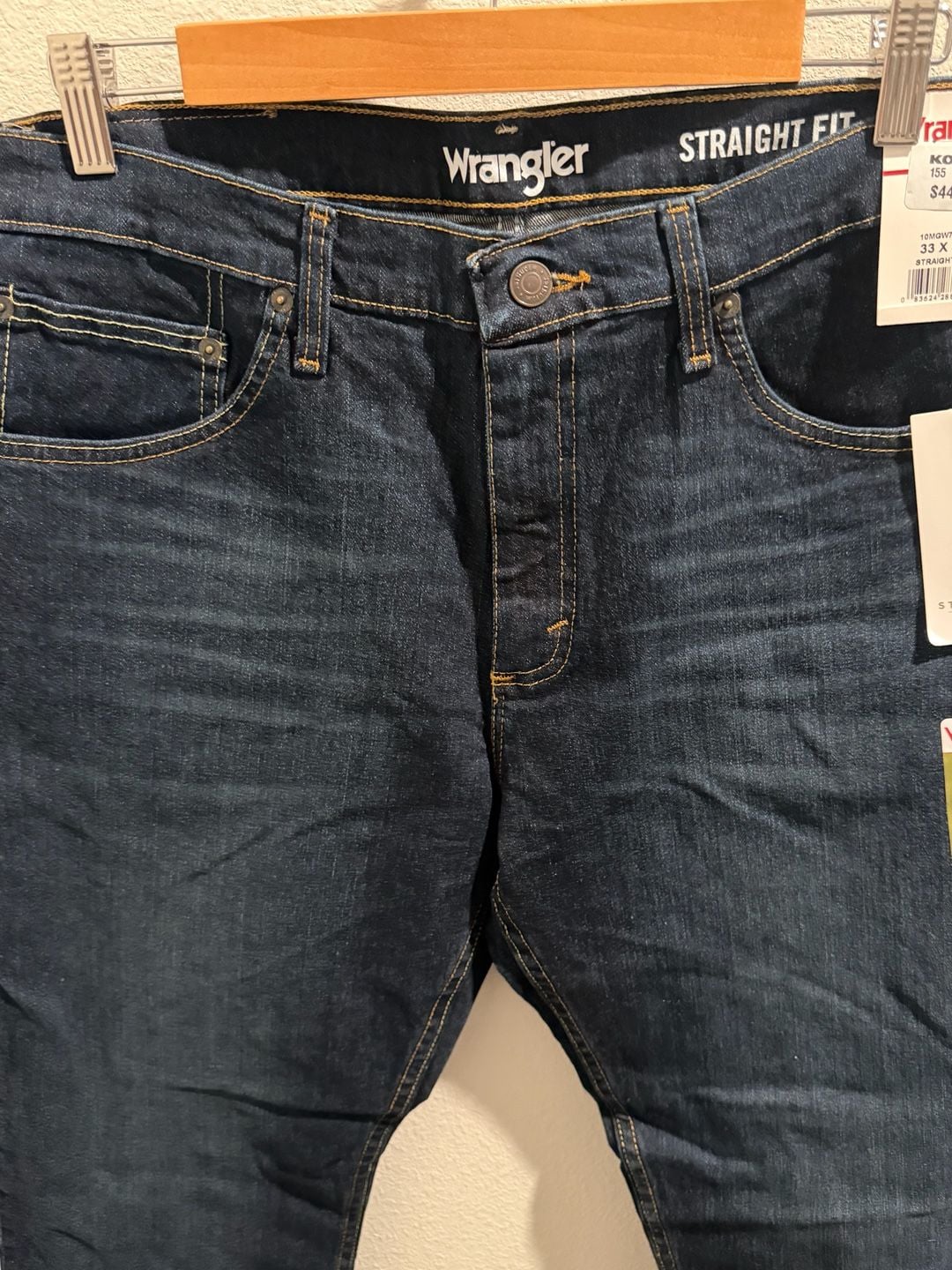 Wrangler Straight Fit Jeans 33x30 4