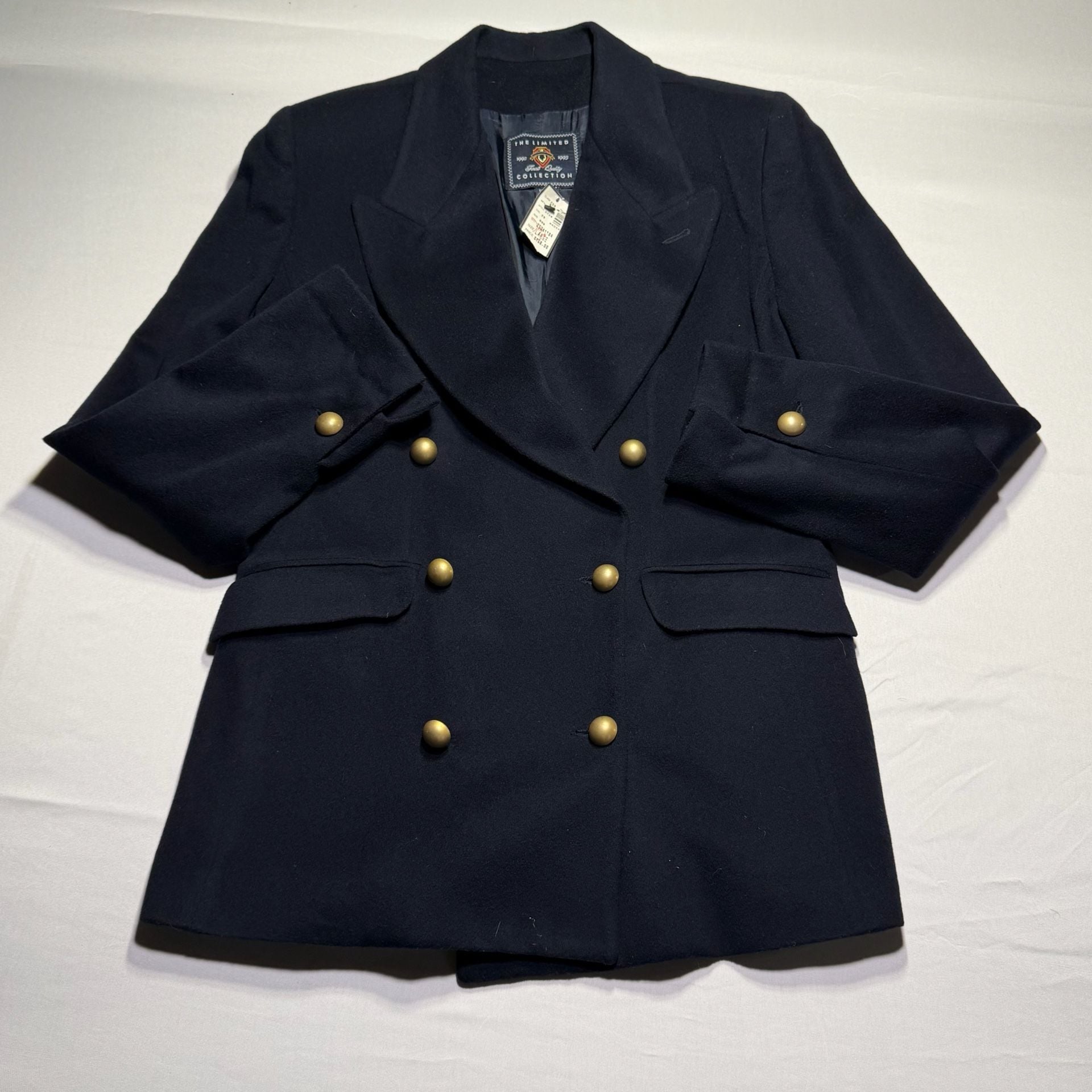 Vintage The Limited Finest Quality Collection Wool Blazer - Woman Large 2